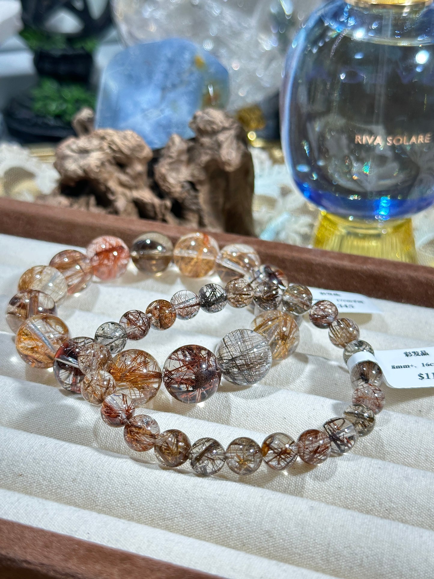 Transparent Color Hair Crystal