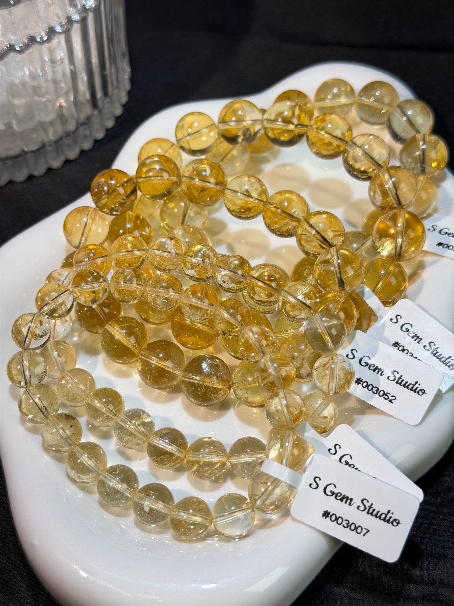 浅冰黄阿塞黄水晶