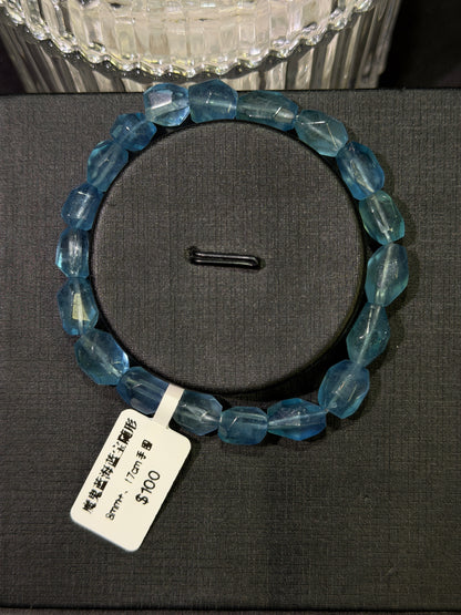 魔鬼蓝海蓝宝随形