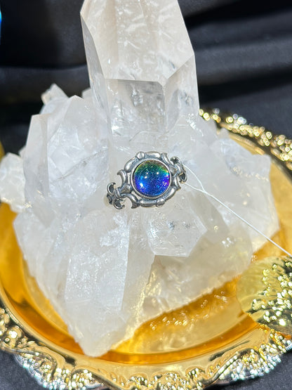 Colorful Sky Iron S925 Silver Ring