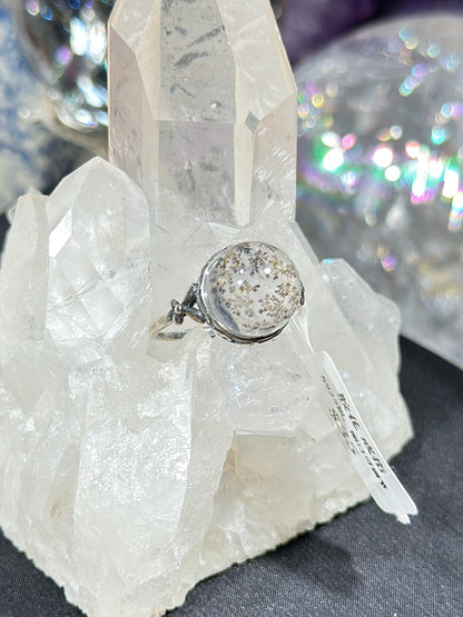 小树胶花S925银戒指