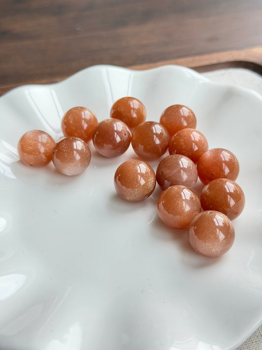 金沙橙月光单珠 14mm+