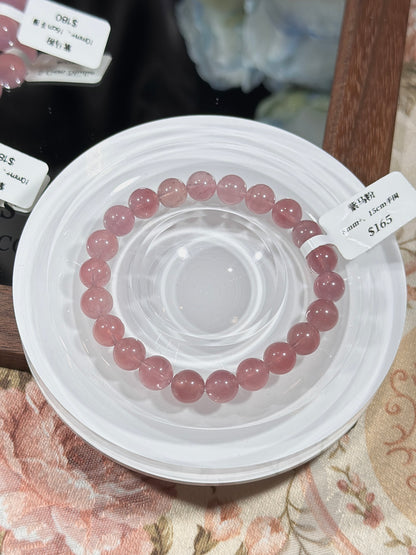 Purple Madagascar Rose Quartz