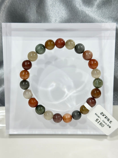 Old Mine Color Rabbit Fur Crystal