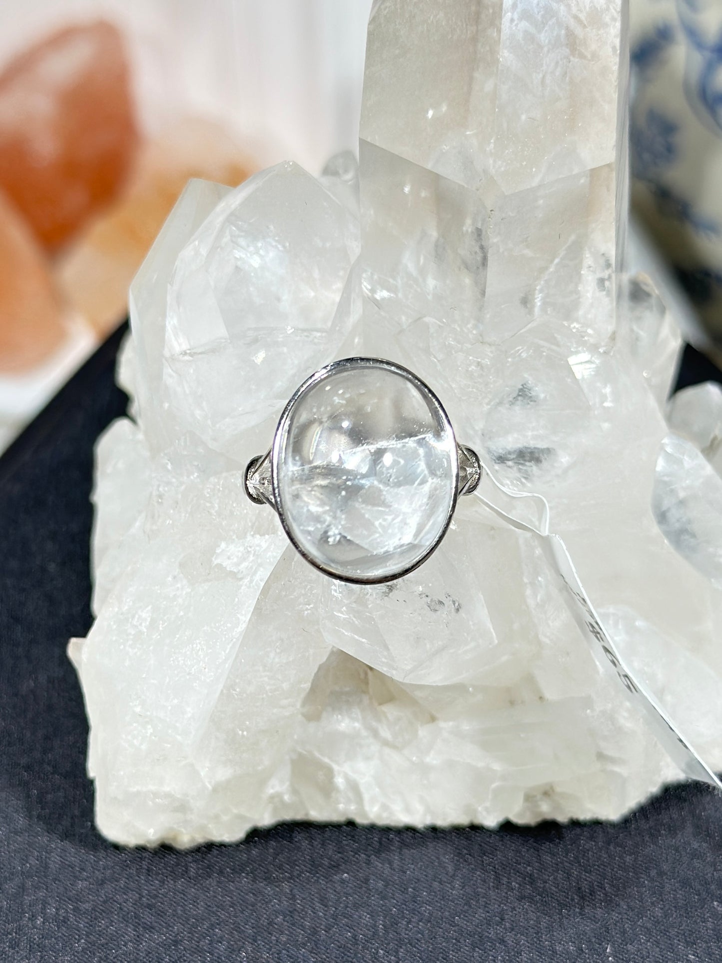 晶中晶S925银戒指