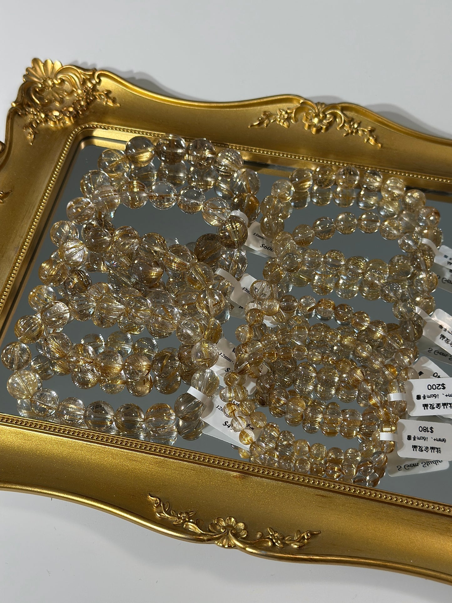 Titanium Crystal Golden Rutilated Quartz