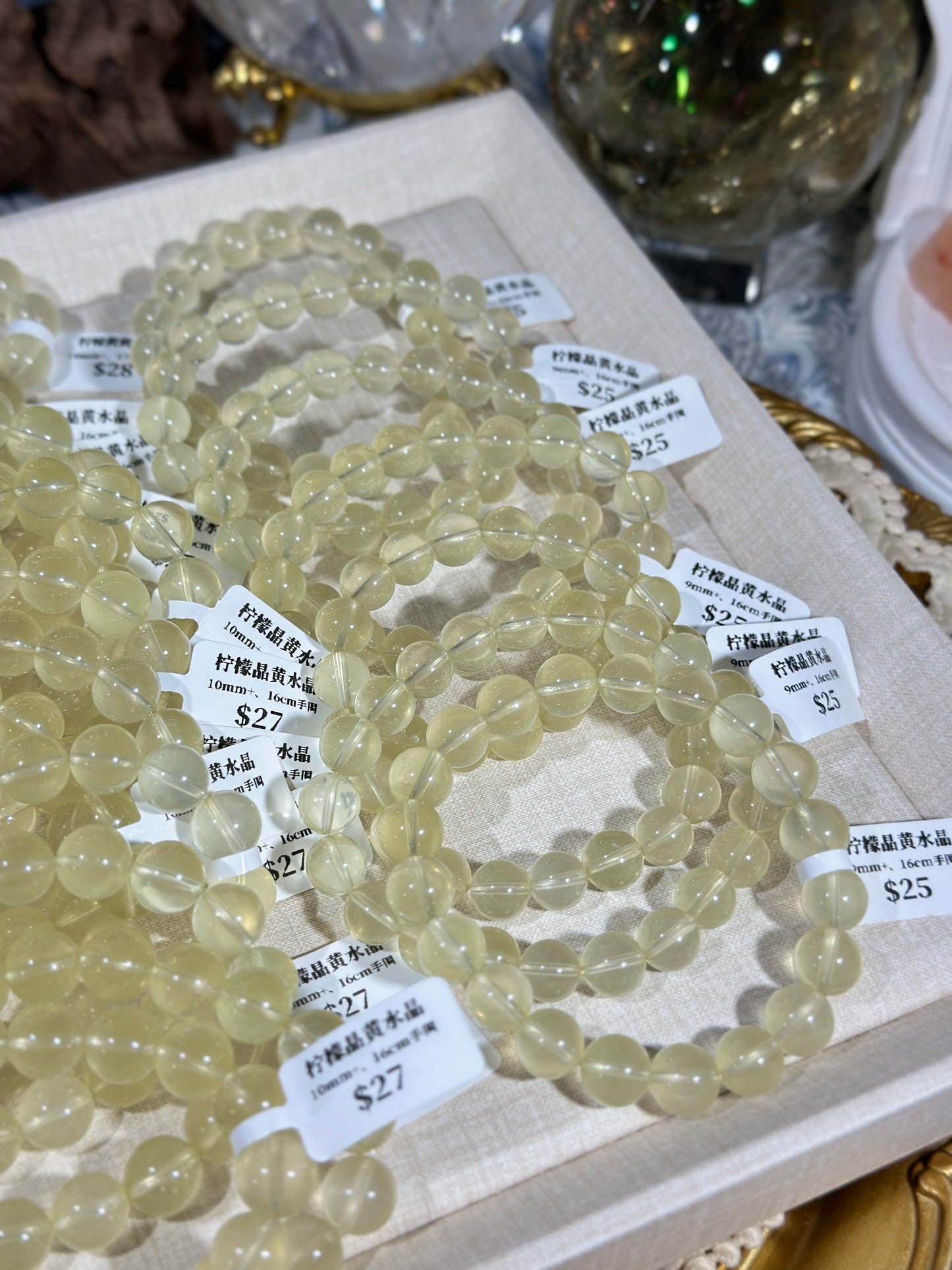 Pure milk lemon citrine