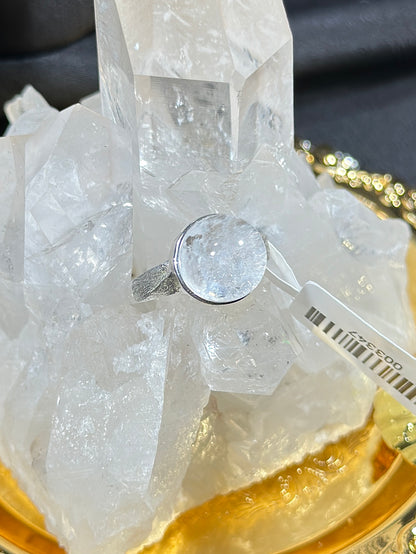 Colorful White Ghost S925 Silver Ring