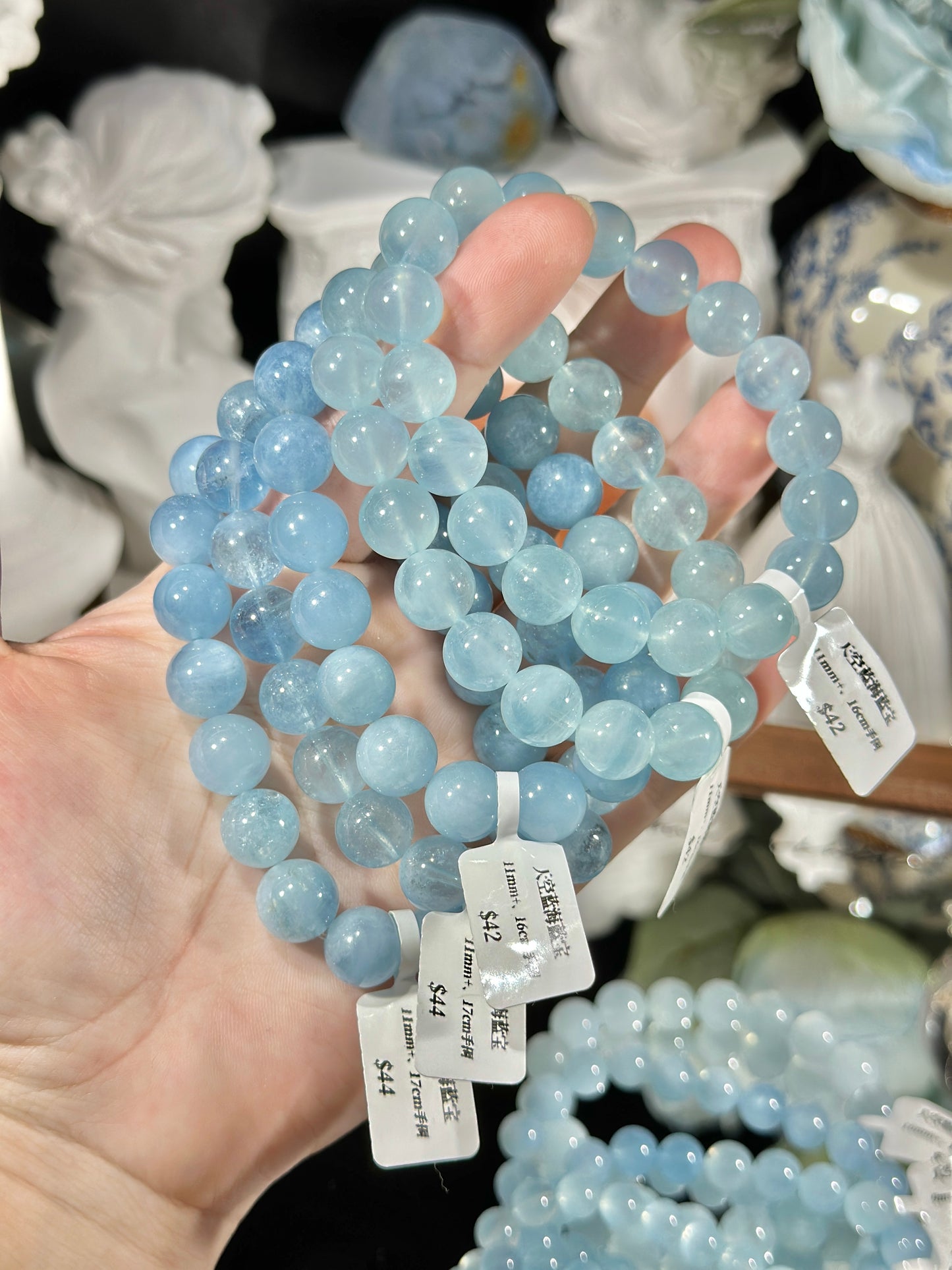 Sky blue sea sapphire