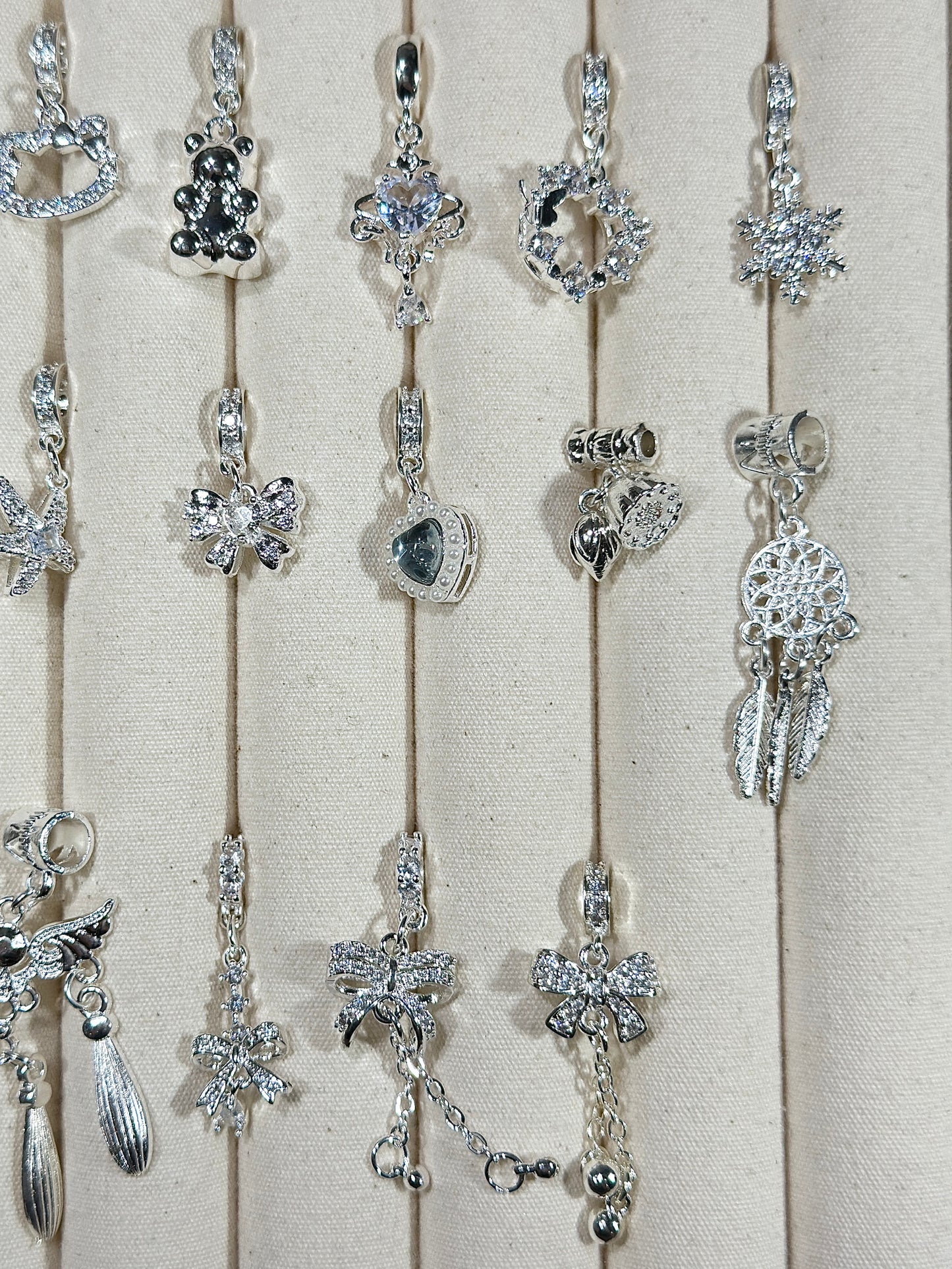 1.2 Bright silver running ring drip accessories