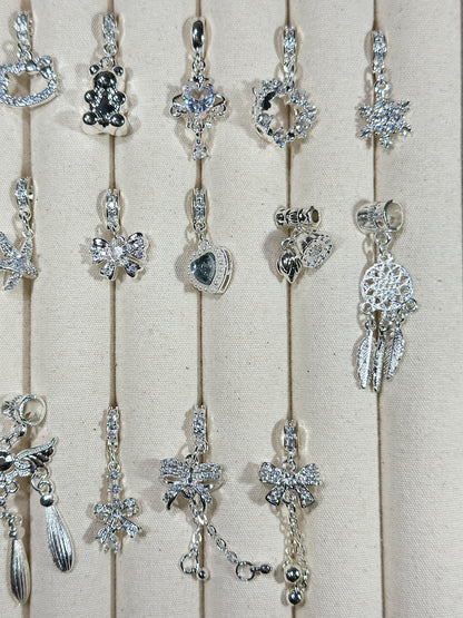 1.2 Bright silver running ring drip accessories