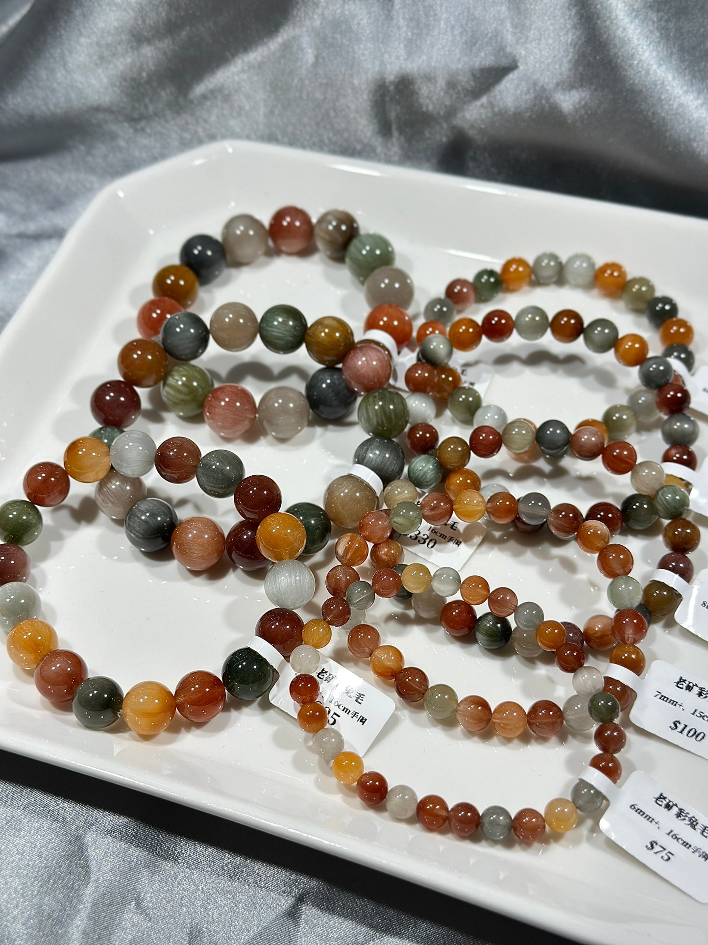 Old Mine Color Rabbit Fur Crystal