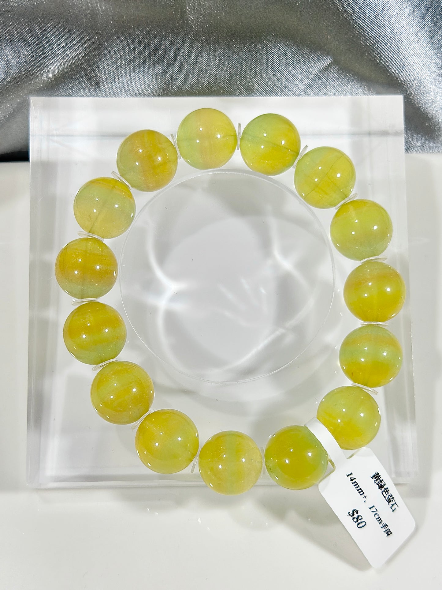 Yellow green fluorite