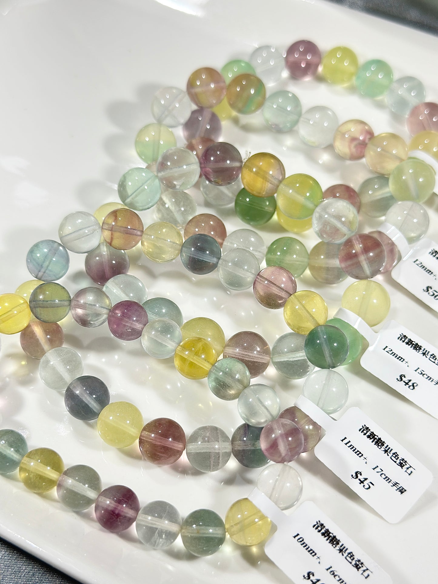 Fresh candy color fluorite