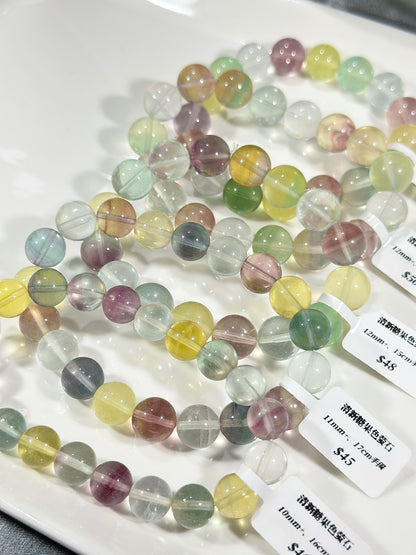 Fresh candy color fluorite