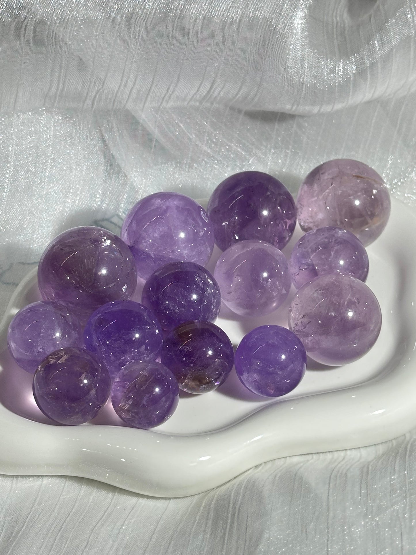 Lavender Amethyst Ball