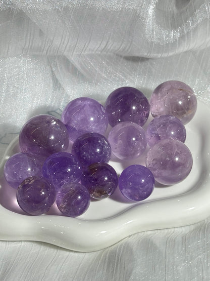 Lavender Amethyst Ball
