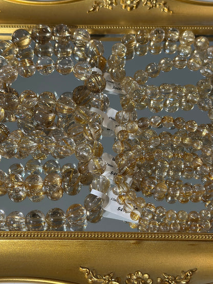 Titanium Crystal Golden Rutilated Quartz