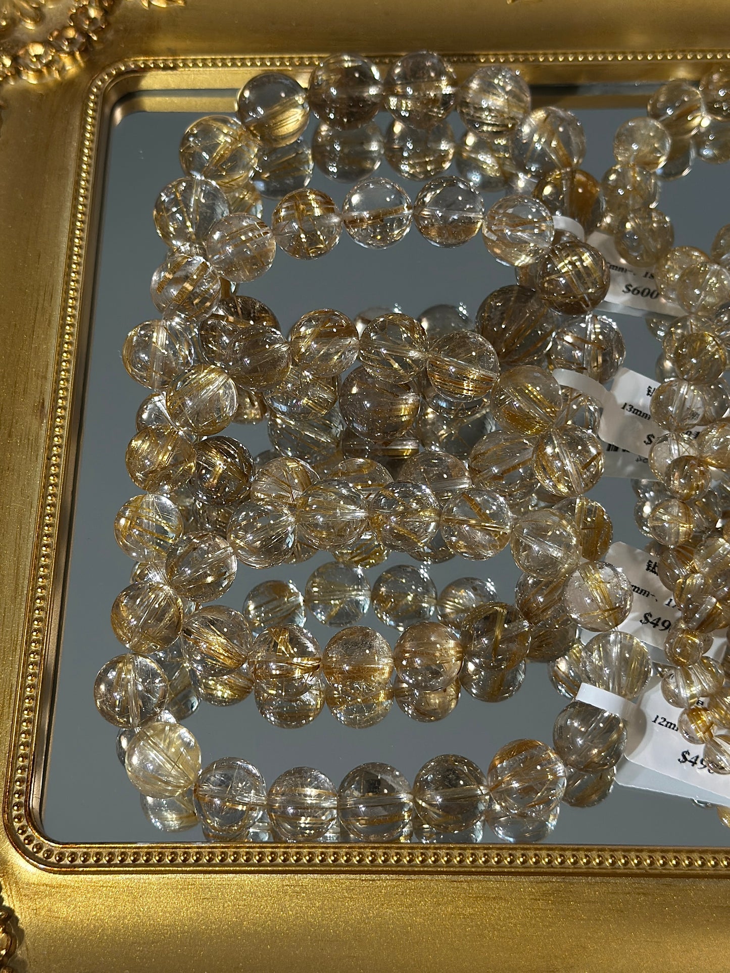 Titanium Crystal Golden Rutilated Quartz