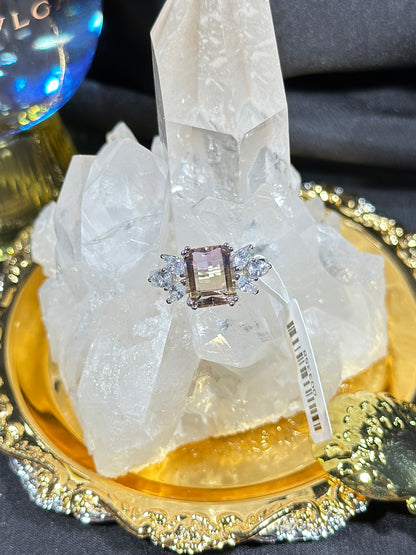 Ametrine S925 Silver Ring