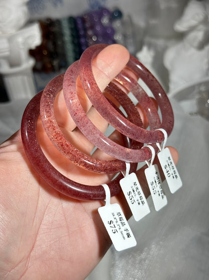 Strawberry Quartz Bracelet