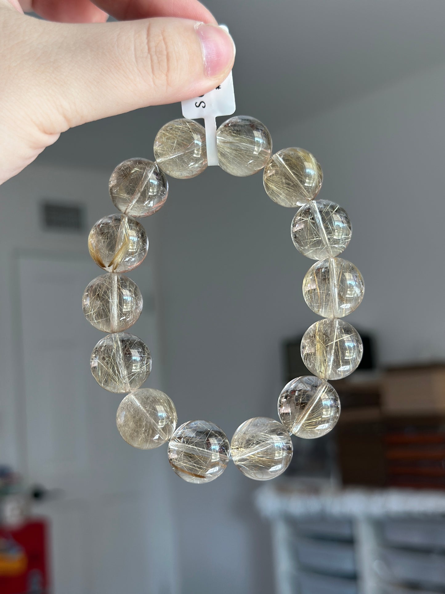 Transparent Golden Rutilated Quartz