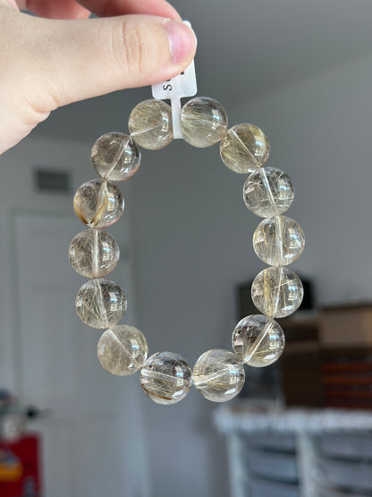 Transparent Golden Rutilated Quartz