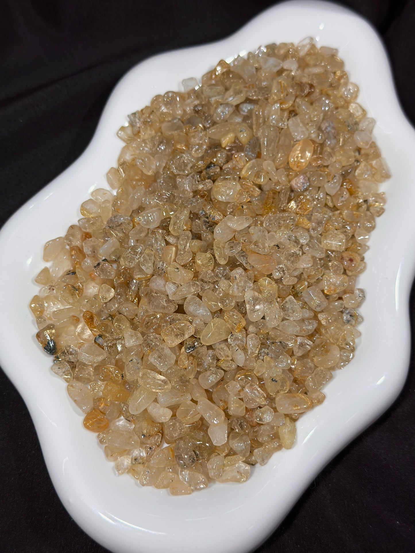 Golden Rutilated Quartz Stone