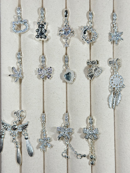 1.2 Bright silver running ring drip accessories