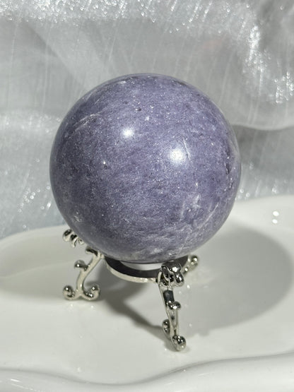 Plum Blossom Tourmaline Crystal Ball