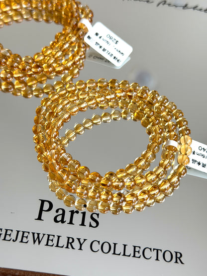 净体金红黄水晶多圈