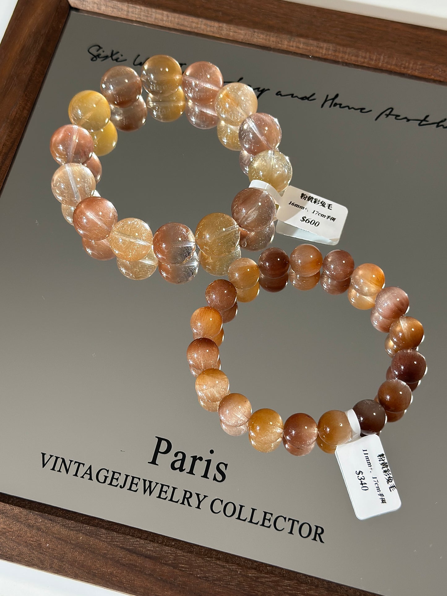 Pink and yellow rabbit fur