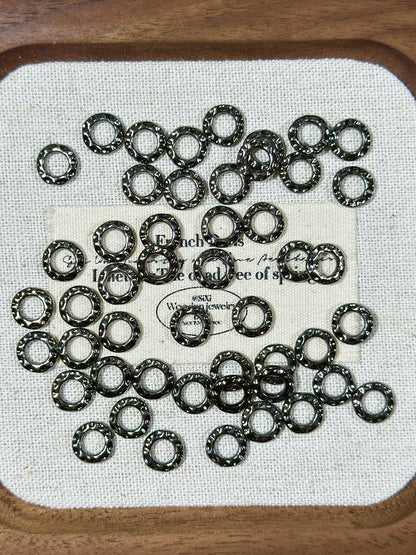 Gun black 8mm + coiled spacer