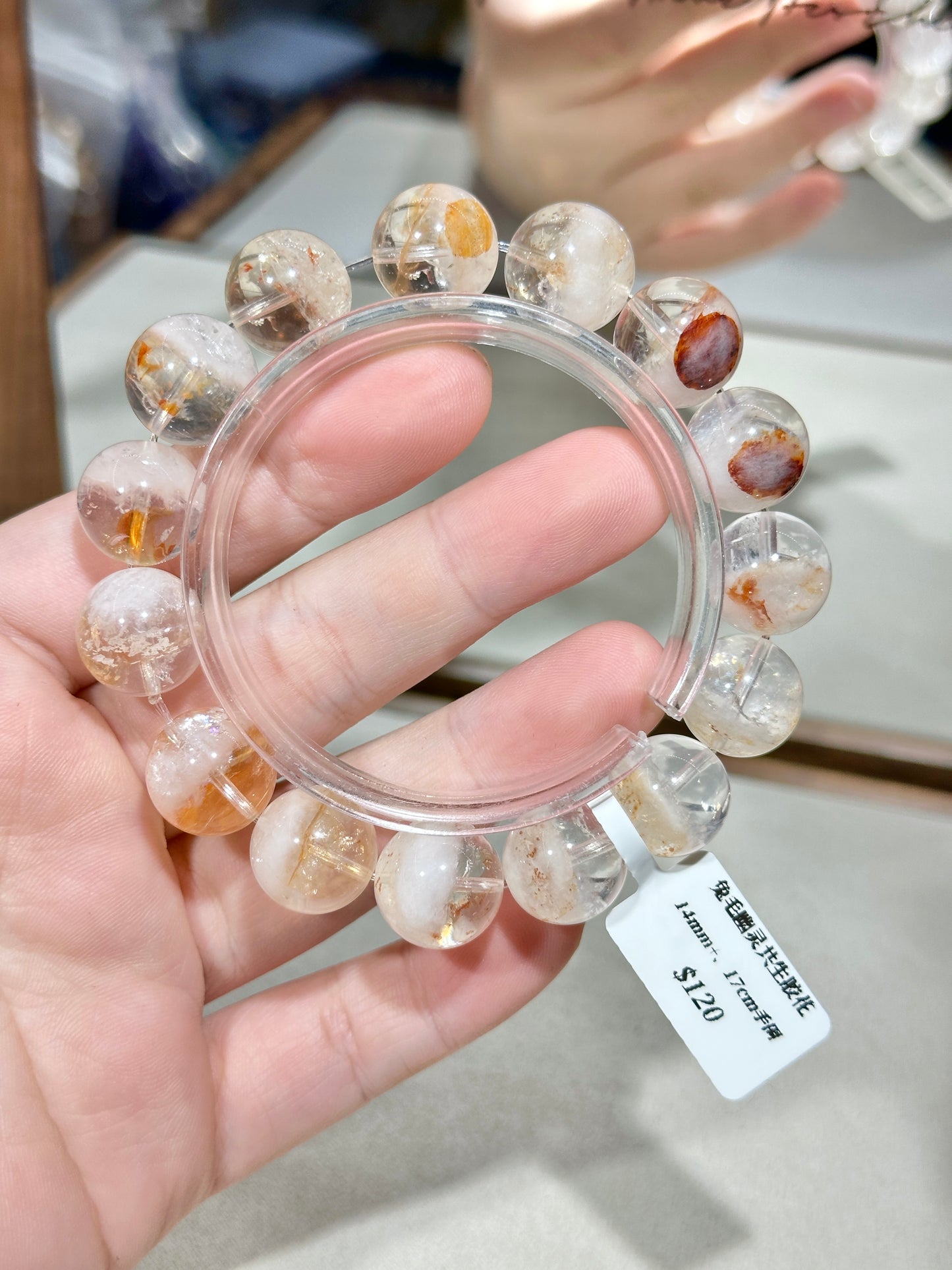 Rabbit fur ghost symbiotic gum flower crystal