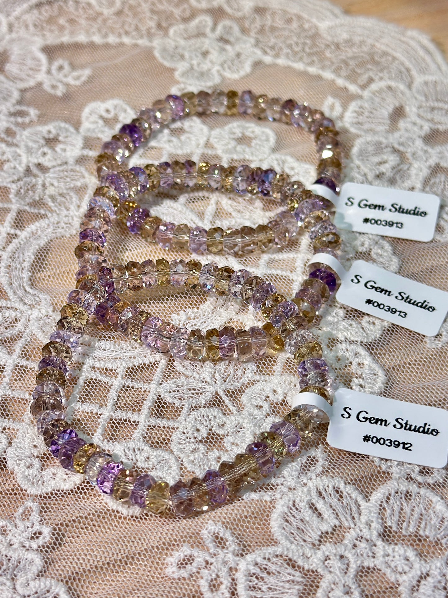 Ametrine Diamond Cut