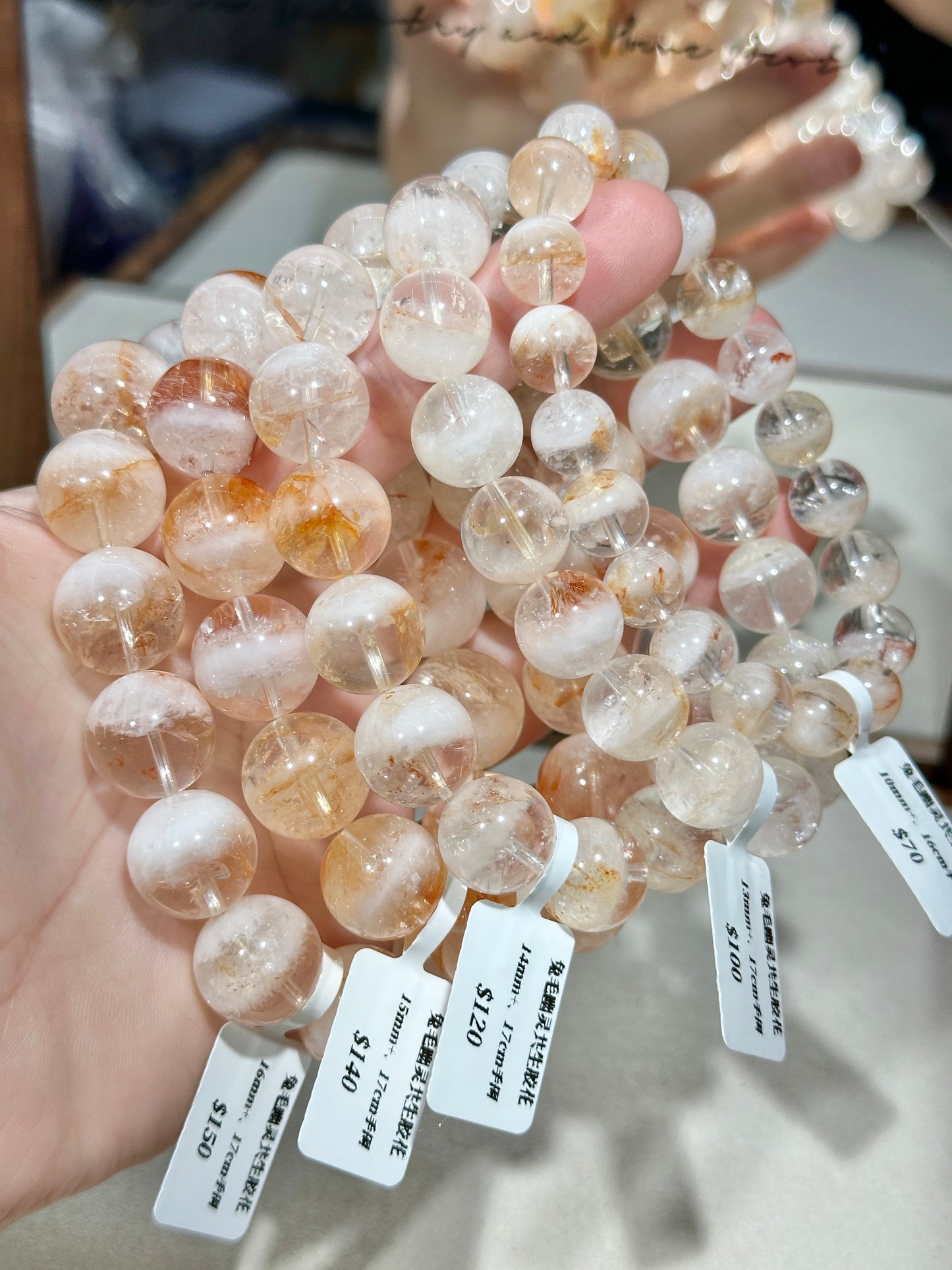 Rabbit fur ghost symbiotic gum flower crystal