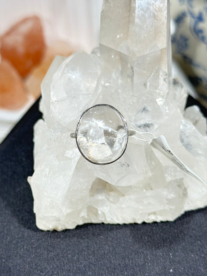 晶中晶S925银戒指