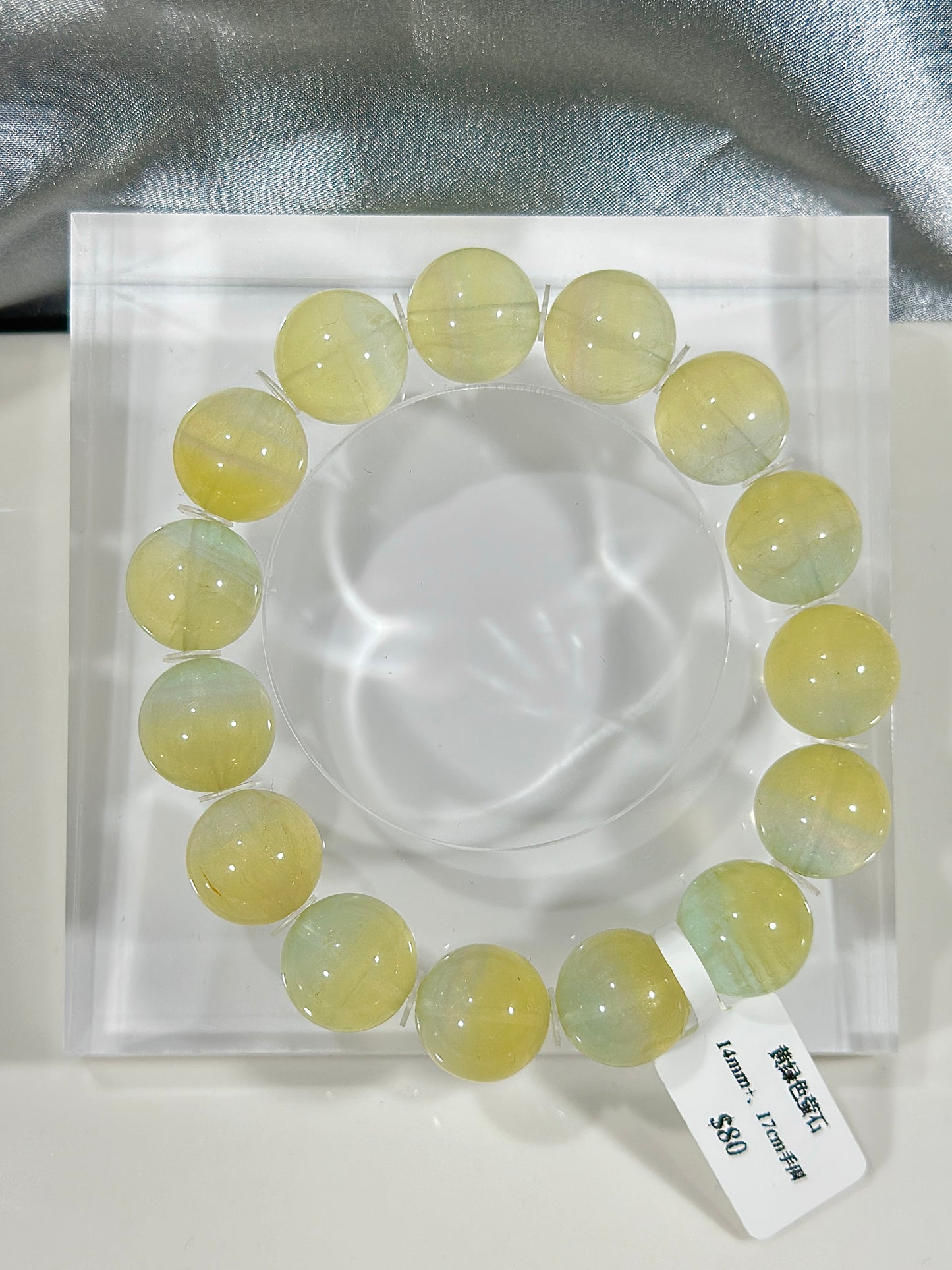 Yellow green fluorite