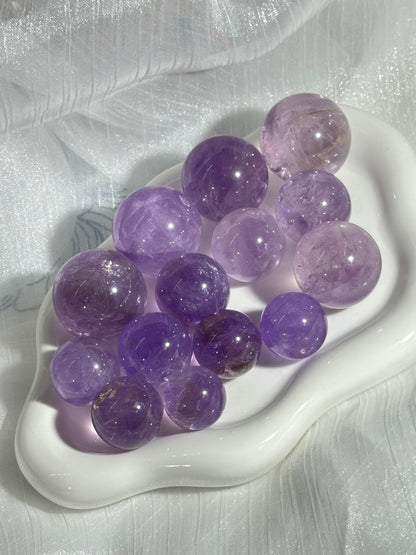 Lavender Amethyst Ball