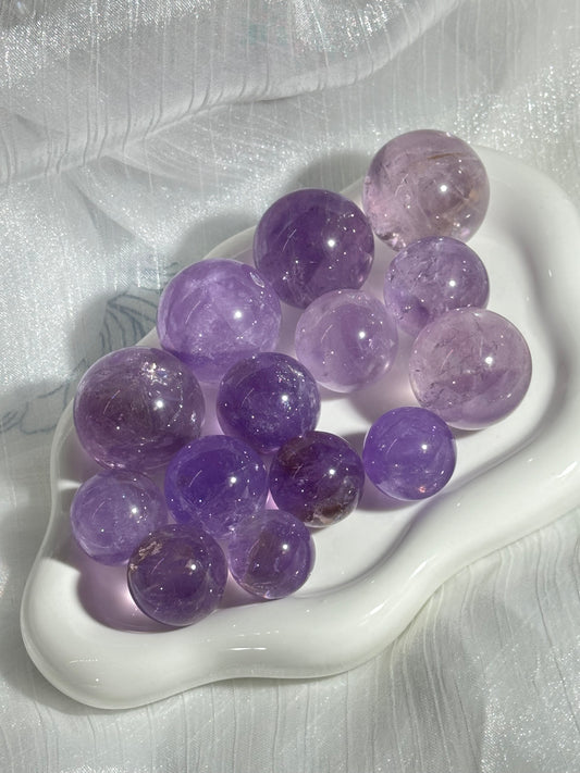 Lavender Amethyst Ball