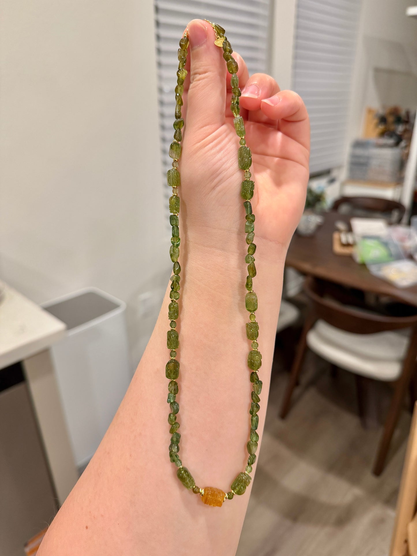 设计款 | 绿碧玺长链