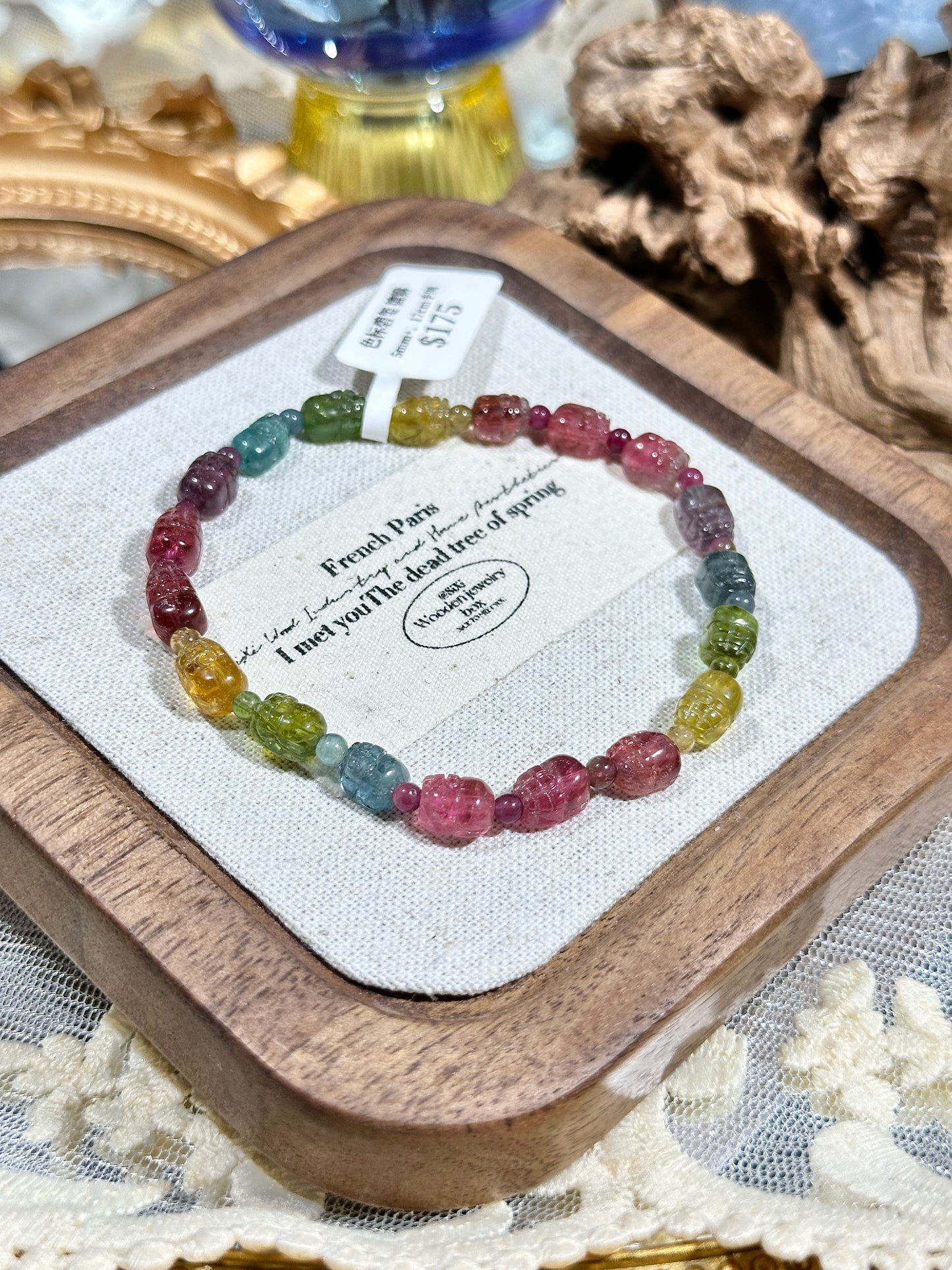 Color Coded Tourmaline Pixiu