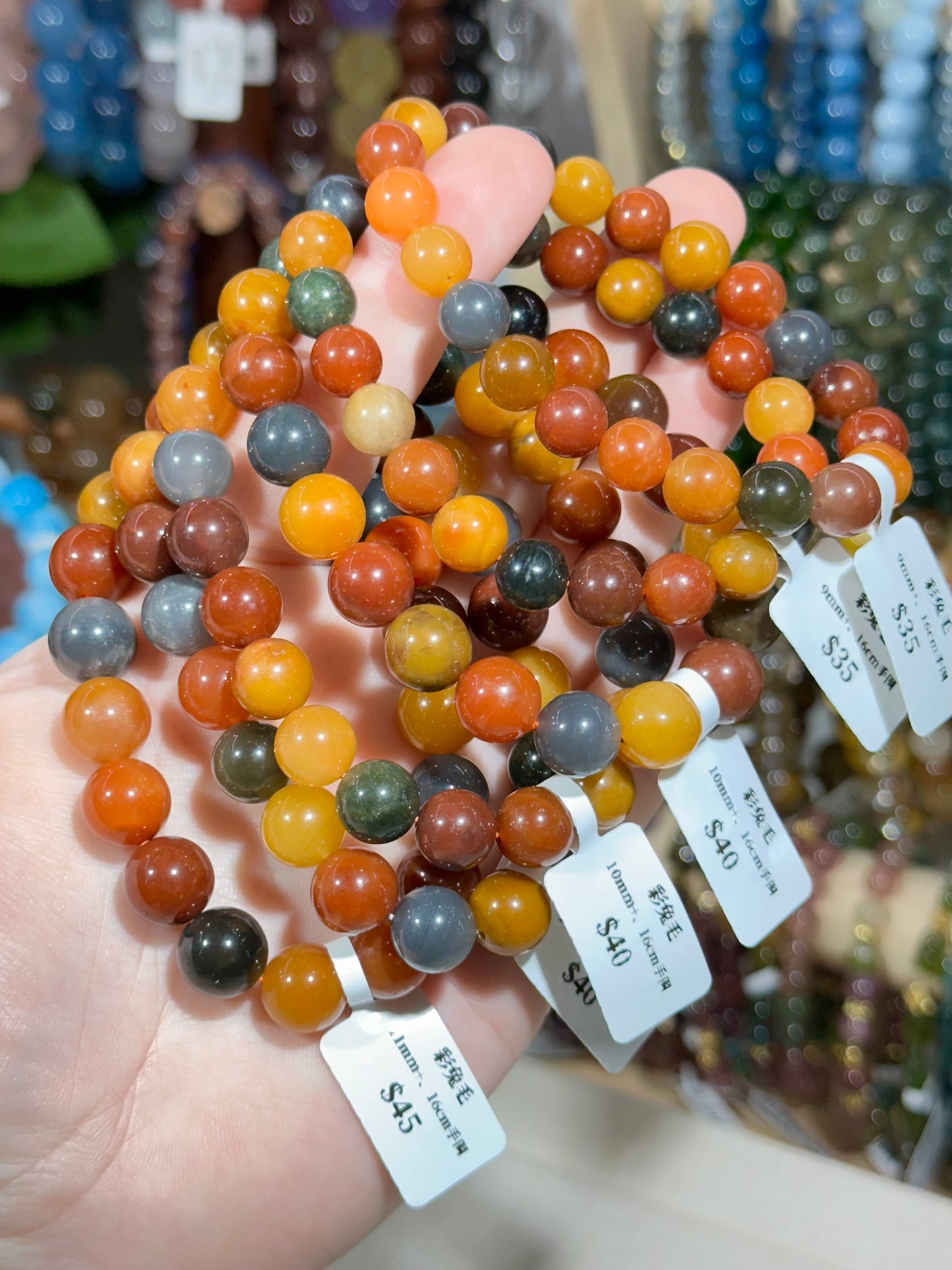 Dunhuang style rabbit hair crystal