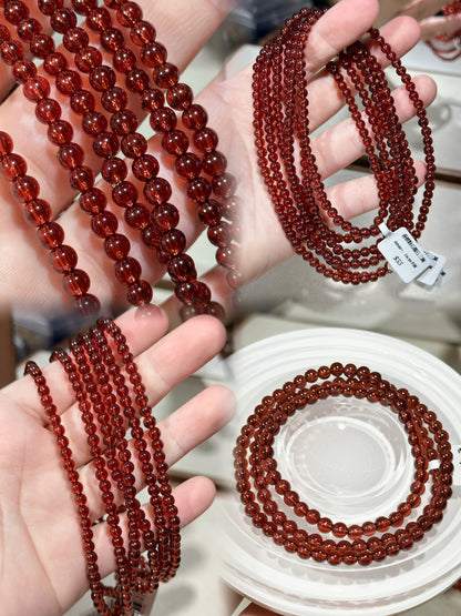 Champagne pink garnet