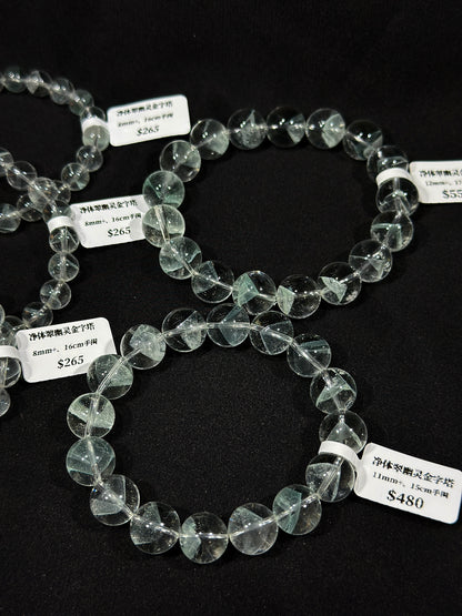 Nearly Pure Emerald Ghost Pyramid