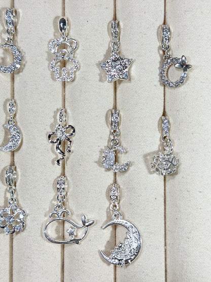 1.1 Bright silver running ring drip accessories