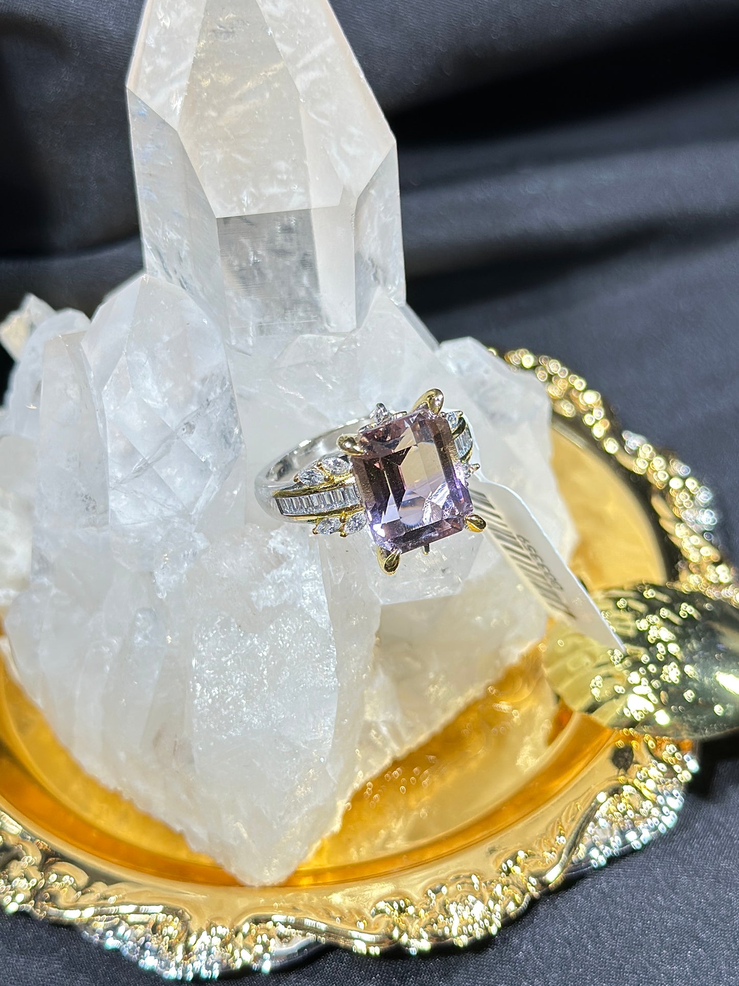 Ametrine S925 Silver Ring