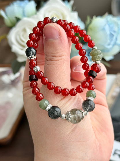 设计款 | 红玛瑙多圈