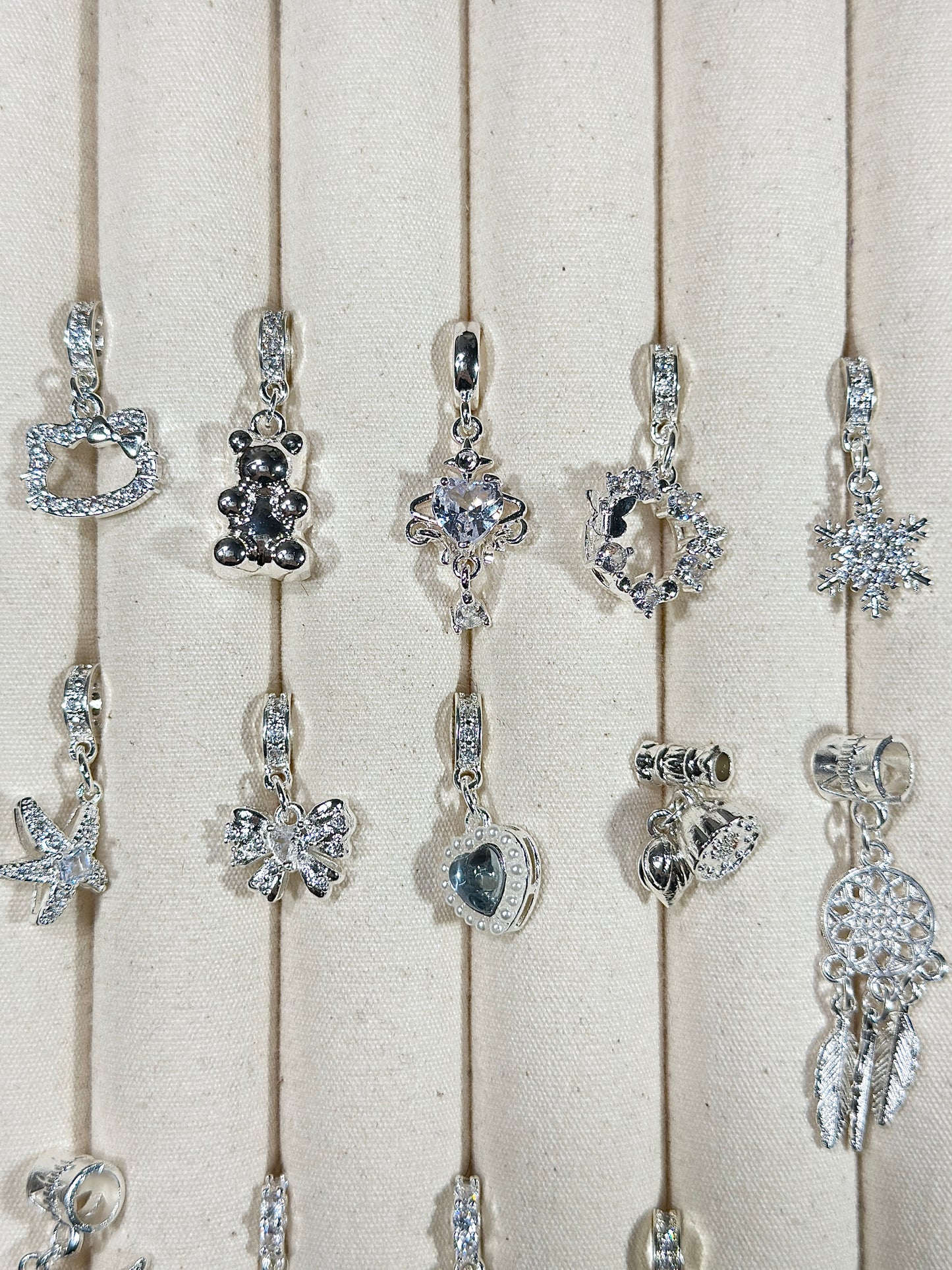 1.2 Bright silver running ring drip accessories