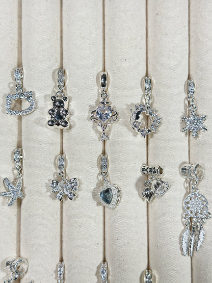 1.2 Bright silver running ring drip accessories